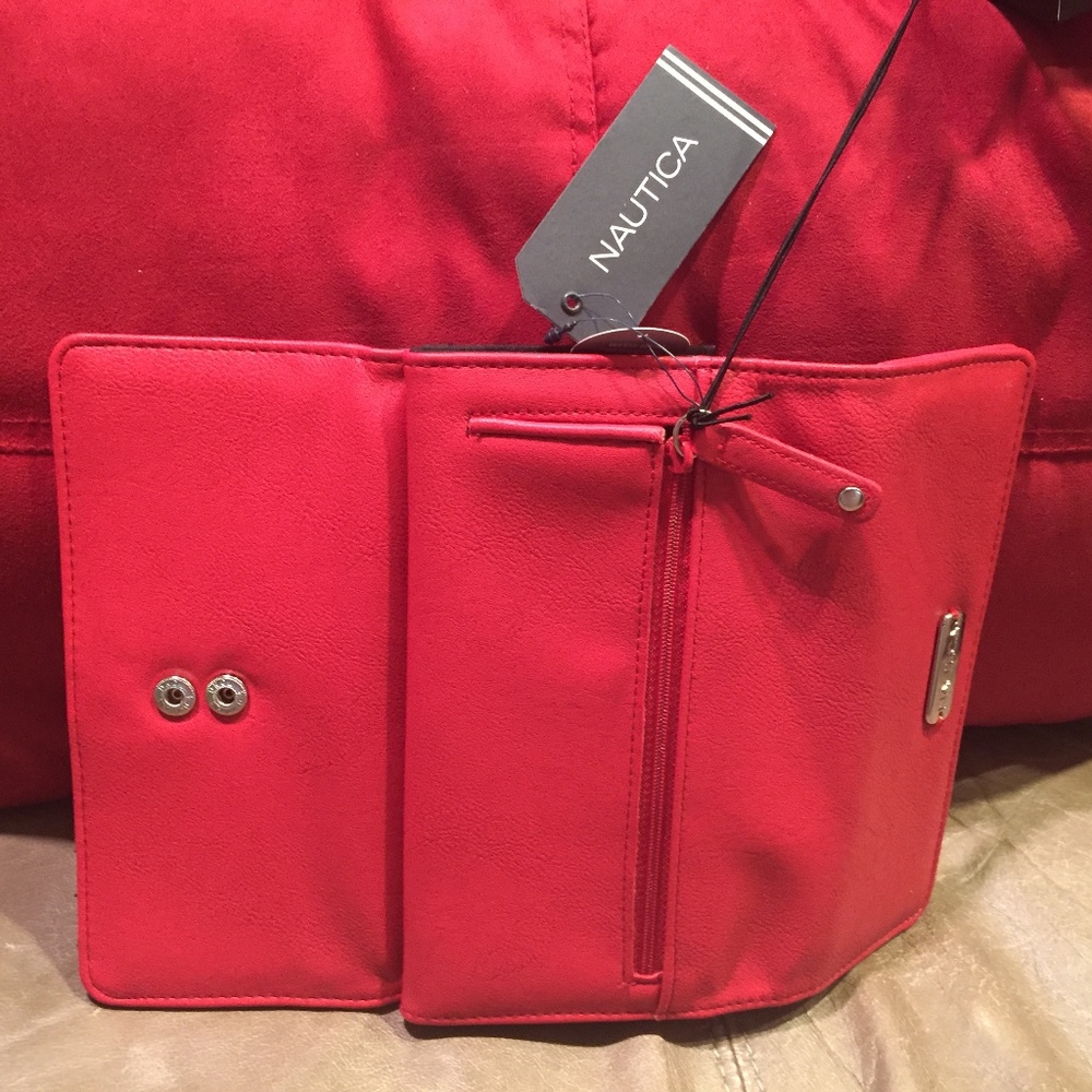 Nautica trifold wallet with RFID  Protection